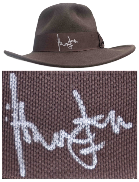 Harrison Ford Signed Indiana Jones Fedora -- With Beckett COA